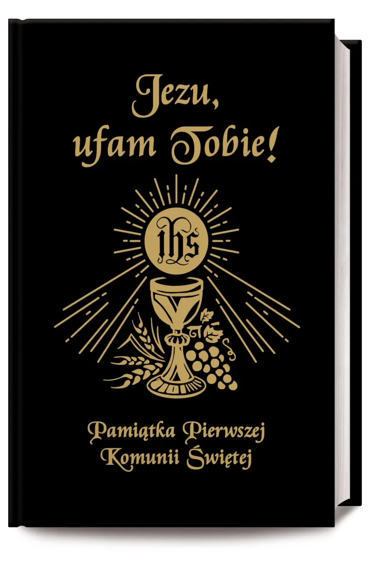 Jezu Ufam Tobie. Pamiątka Pierwszej Komunii Św. dla chłopca