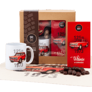 paczka prezentowa fiat 125p